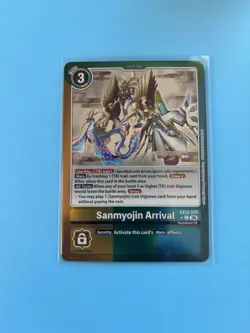 Digimon EX12-070 Sanmyojin Arrival Common Card Alternate Art Pack Fresh - Image 1
