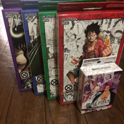 BANDAI ONE PIECE Card Game Start Deck Set of 5 Complete 2022 TCG Japanese ver. - Image 1