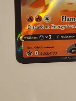 Lance's Charizard V SWSH133 SWSH: Sword & Shield Promo Cards Holo - Image 2