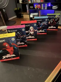Spider-Man Magic the Gathering Welcome Deck Set SDCC Exclusive - Image 3