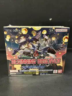 Digimon Card Game Beginning Observer (BT-16) English Sealed Box - Image 1