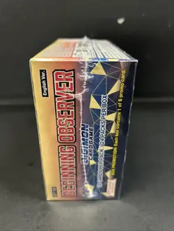 Digimon Card Game Beginning Observer (BT-16) English Sealed Box - Image 2