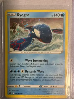 Kyogre - (Pixel Holo) Holo Rare Miscellaneous Cards & Products 036/159 NM - Image 1