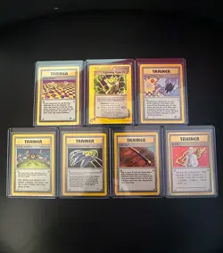 54 Vintage Pokemon Card Lot WOTC 1999-2003 Rare Trainers - Omanyte Scyther - Image 2