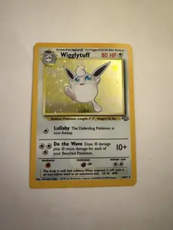 Wigglytuff Jungle Holo Rare Card 16/64 - Image 1