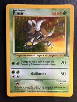 Pokemon Pinsir 60HP Card Holo Rare - Image 1