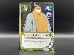 Fujin N-845 Foil Will of Fire Naruto Card Game - Image 1