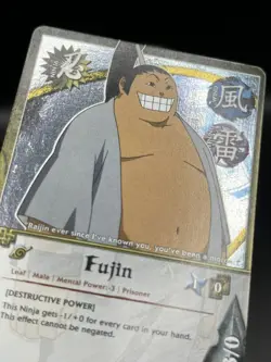 Fujin N-845 Foil Will of Fire Naruto Card Game - Image 2