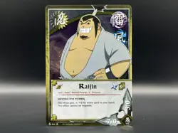 Raijin N-846 Foil Will of Fire Naruto Card Game - Image 1