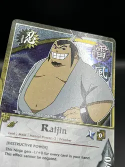 Raijin N-846 Foil Will of Fire Naruto Card Game - Image 2
