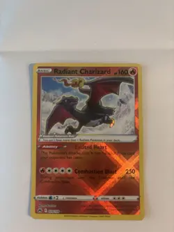 Radiant Charizard Crown Zenith Reverse Holo Card 020/159 Near Mint NM - Image 1