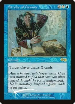 MTG English Stroke of Genius NM Foil Promos: Judge - Image 1