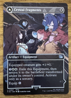 MTG Final Fantasy, Crystal Fragments / Summon: Alexander - Borderless - Image 1