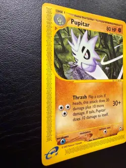 Pokemon Pupitar Aquapolis 56/147 - LP TCG Vintage - Image 2