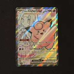 Lillie's Clefairy ex 173/159 Sv09 Journey Together Ultra Rare Holo Full Art - Image 1