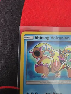 Pokemon Shining Volcanion 27/73 Shining Legends Shiny Holo Rare 2017 NM - Image 2