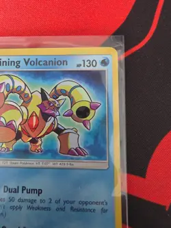 Pokemon Shining Volcanion 27/73 Shining Legends Shiny Holo Rare 2017 NM - Image 3