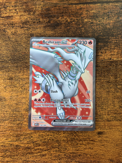 Reshiram EX 158/086 Holo Full Art SV White Flare Pokemon TCG - Near Mint (NM) - Image 1