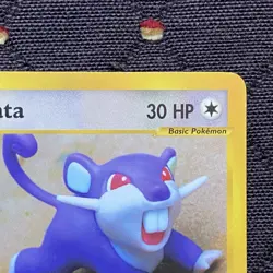 Rattata Expedition Base Set 128/165 e-Reader Pokemon TCG WotC Yuka Morii | LP/MP - Image 2