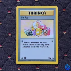 Mr. Fuji 1st Edition Fossil 58/62 1999 Pokemon TCG WotC | HP/DMG (See Photos) - Image 1