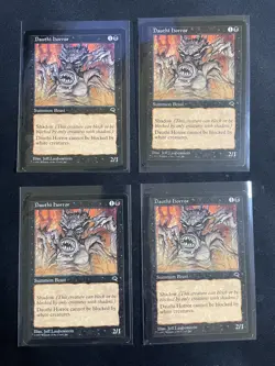 MtG X4 Dauthi Horror Tempest Magic The Gathering (Beast) (Shadow) - Image 1