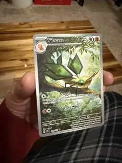 Pokemon TCG Vibrava 206/191 IR Illustration Rare Holo Surging Sparks NM - Image 2