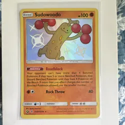 Pokemon TCG Sudowoodo SV20/SV94 Hidden Fates Shiny Vault *Mint* - Image 1