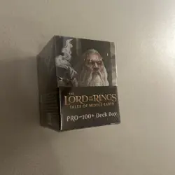 LOTR Tales of Middle-Earth GANDALF Ultra Pro, Deck Box, NEW - Image 1