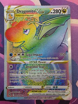 Dragonite VSTAR (Secret) 081/078 Pokemon GO Holo - Image 2