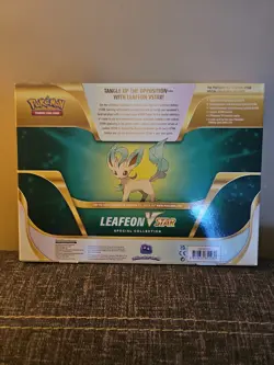 2022 Pokemon Leafeon VStar Special Collection Box Sealed Pokemon - Image 2
