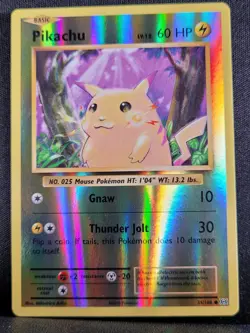 Pikachu (Reverse Holo) Pokemon: XY - Evolutions 35/108 - Image 1