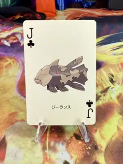 2003 Pokemon Sapphire Relicanth Poker Playing Card Jack Of Clubs Kyogre Deck - Image 1