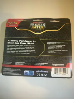 Paldean Fates Tech Sticker Collection 3-Pack Blister Fidough - Image 2