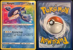 Kyogre 021/072 Amazing Rare Shining Fates Pokemon Holo Near Mint - Image 1
