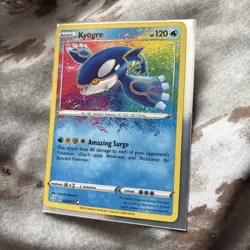 Pokemon TCG Shining Fates Holo Kyogre Card 021/072 Amazing Rare - Image 1