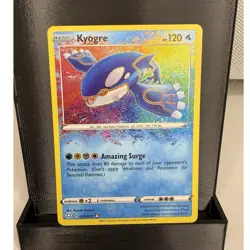 Pokemon MINT Shining Fates Amazing Rare Kyogre 021/072 Holo English 2021 - Image 1