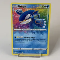 Pokemon Kyogre 021/072 Shining Fates Amazing Rare Holo - Image 1