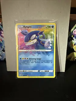 Pokemon TCG Kyogre Shining Fates 021/072 Holo Amazing Rare - Image 1