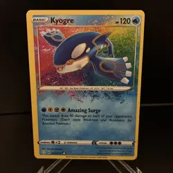 Pokemon TCG Kyogre Shining Fates 021/072 Holo Amazing Rare - Image 1