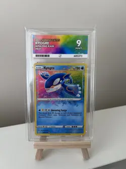 Pokemon TCG Kyogre Shining Fates 021/072 Holo Amazing Rare Ace Graded 9 - Image 1