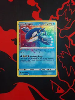 Pokemon TCG Kyogre Shining Fates 021/072 Holo Amazing Rare - Image 1