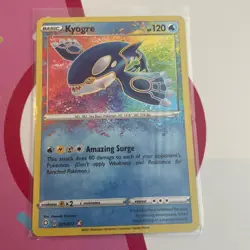 Pokemon TCG Kyogre Shining Fates Holo Card 021/072 Amazing Rare, Near Mint - Image 1