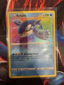 Pokemon TCG Kyogre Shining Fates 021/072 Holo Amazing Rare - Image 1