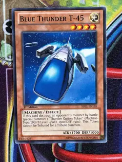Yugioh Blue Thunder T-45 BP01-EN198 Starfoil Single - Image 1