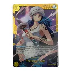 One Piece TCG Trafalgar Law EB03-062 SEC Secret Rare NM EB03 Heroines - Image 1