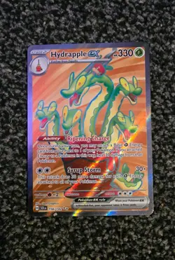Pokemon TCG Hydrapple EX Full Art Ultra Rare Card 156/142 Stellar Crown - Image 1