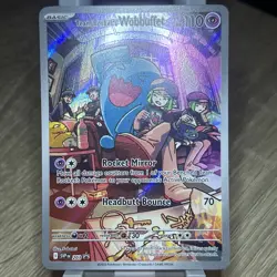 Pokemon TCG Team Rocket’s Wobbuffet 203 Promo Destined Rivals - Image 1