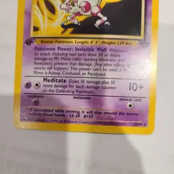 Pokemon TCG Jungle Mr. Mime 22/64 1st Edition Non-Holo Rare - Image 4
