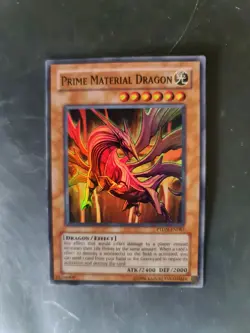 Yu-Gi-Oh! Prime Material Dragon Phantom Darkness PTDN-EN087 Unlimited Super NM - Image 1