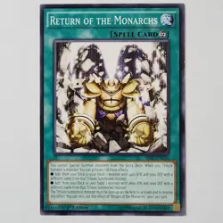 Return of the Monarchs - SR01-EN029 - NM/VLP - Common - 1st ed - Yugioh - Image 1